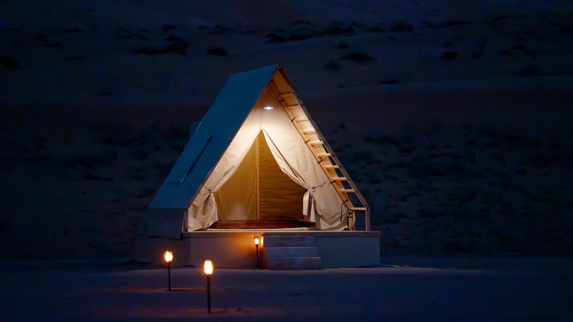 Adventurer Camp Hotell Al Wāşil Exteriör bild