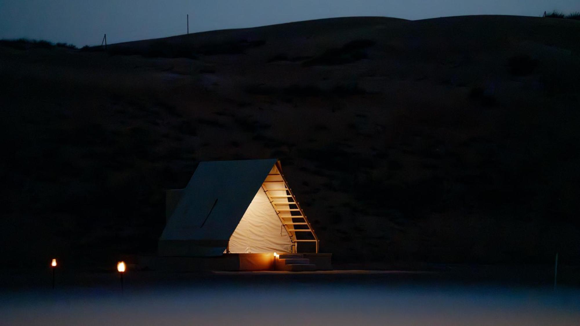 Adventurer Camp Hotell Al Wāşil Exteriör bild