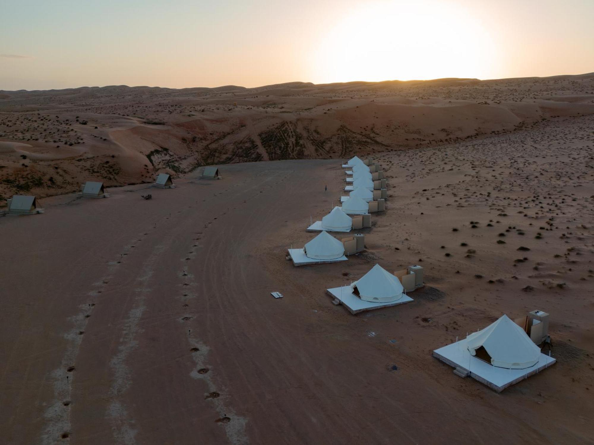 Adventurer Camp Hotell Al Wāşil Exteriör bild