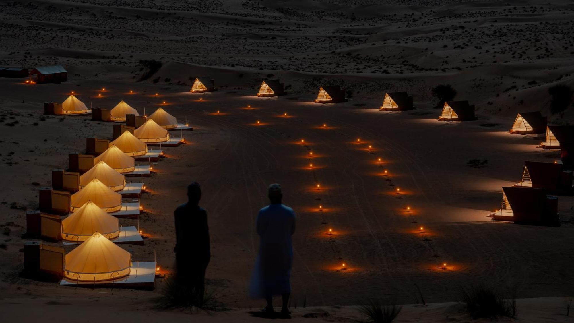 Adventurer Camp Hotell Al Wāşil Exteriör bild