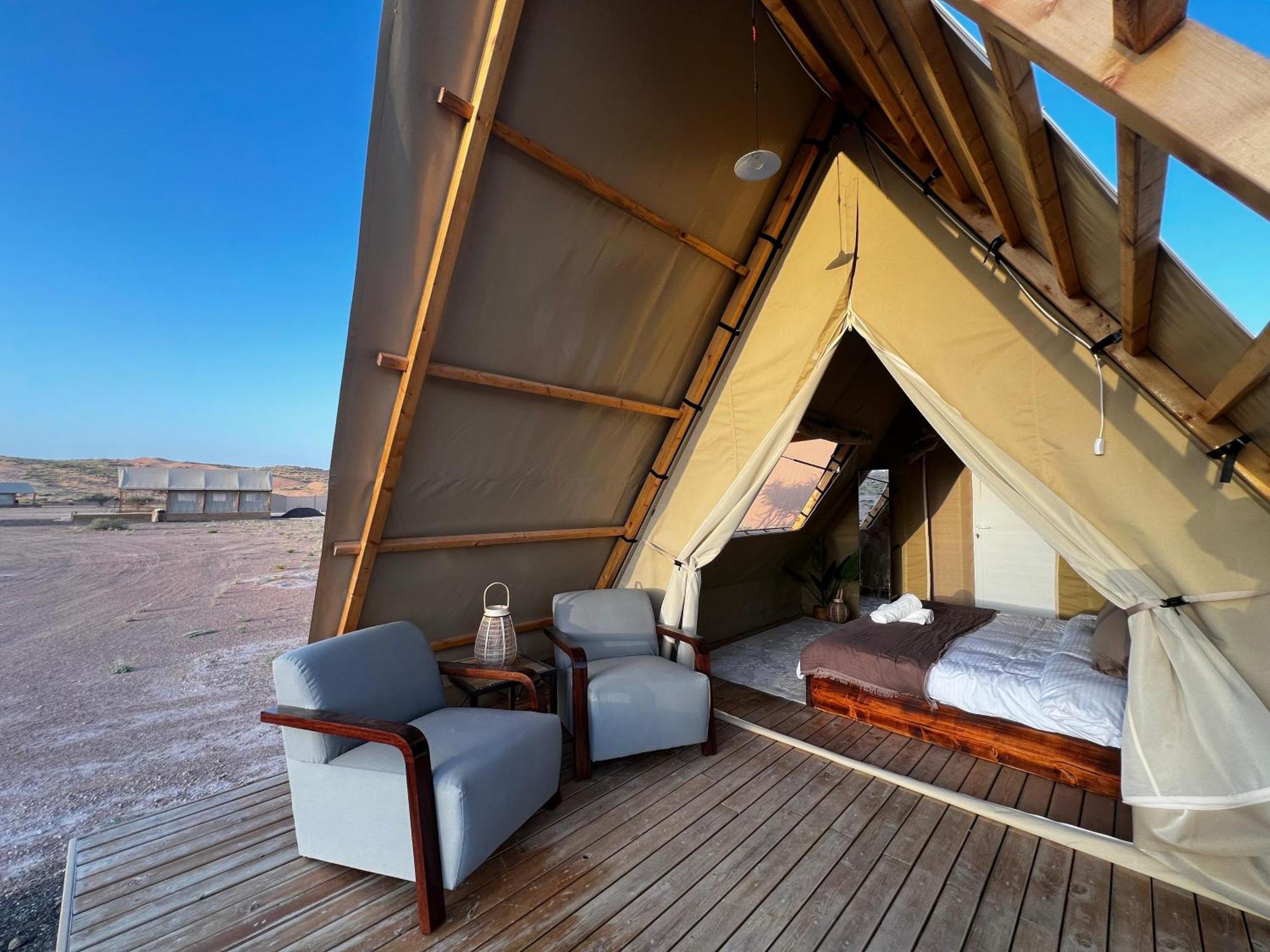 Adventurer Camp Hotell Al Wāşil Exteriör bild