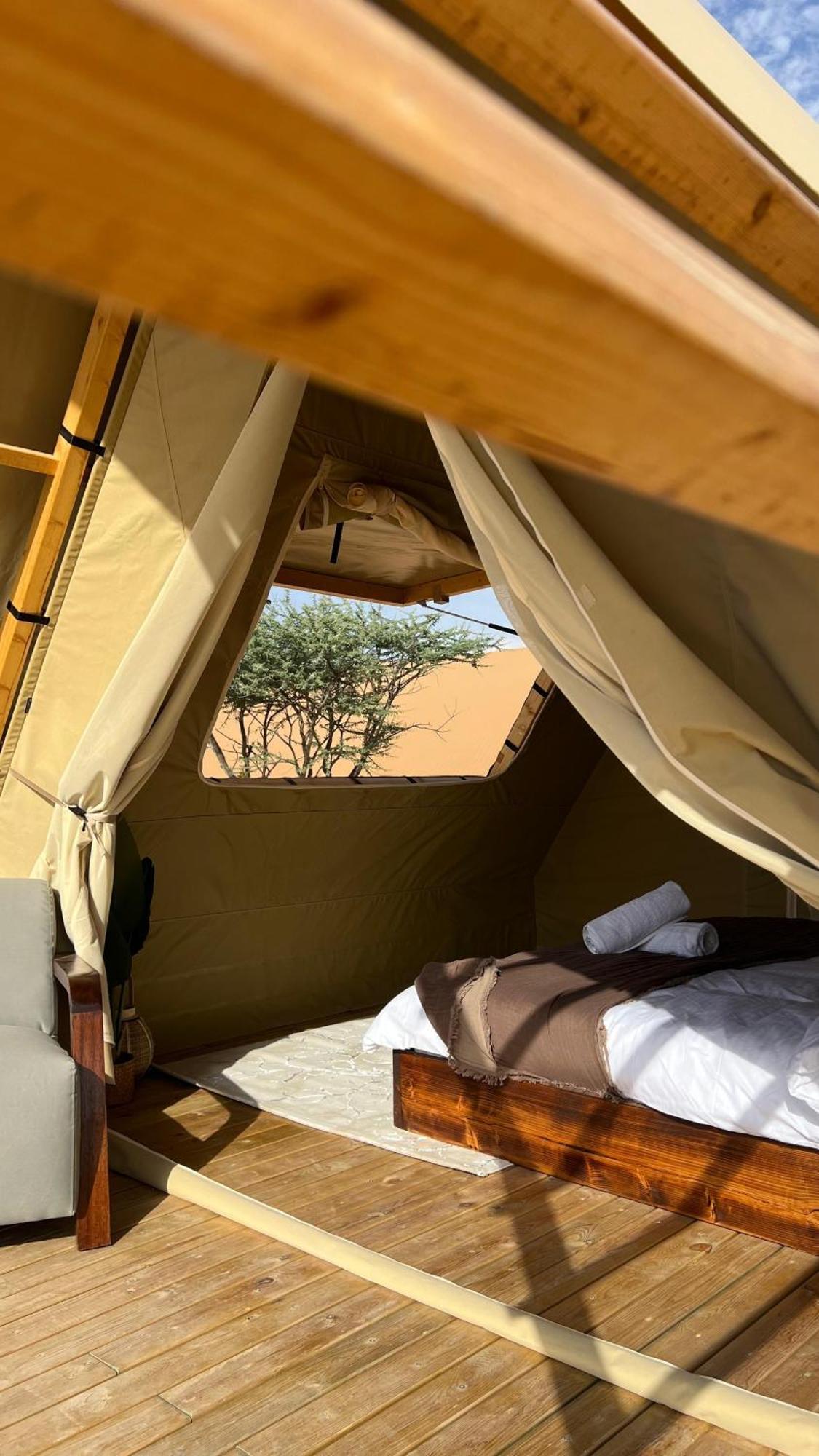 Adventurer Camp Hotell Al Wāşil Exteriör bild