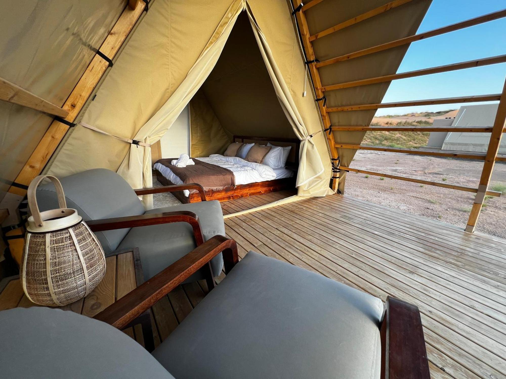 Adventurer Camp Hotell Al Wāşil Exteriör bild