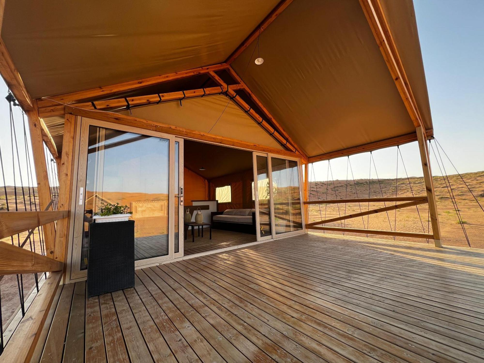 Adventurer Camp Hotell Al Wāşil Exteriör bild